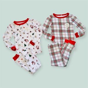 New 2pc Milkberry bamboo Holiday Pajama Sets